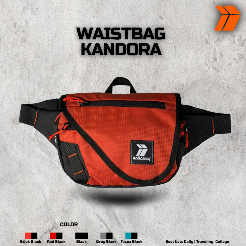 Baratech tas pinggang / waistbag pri type kandora ( store buaran )