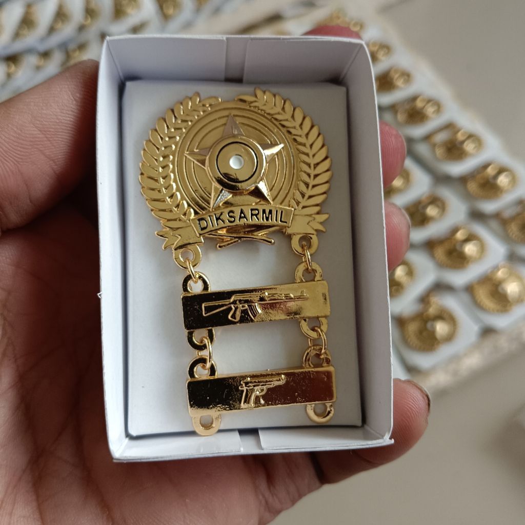 brevet wing pin DIKSARMIL  unhan RI | brevet UNHAN RI