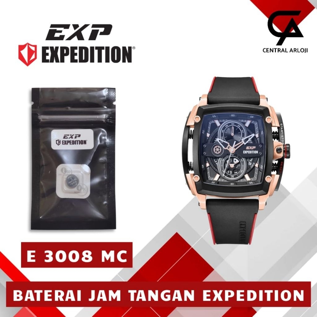 Baterai jam Tangan Expedition Original E 3008 MC