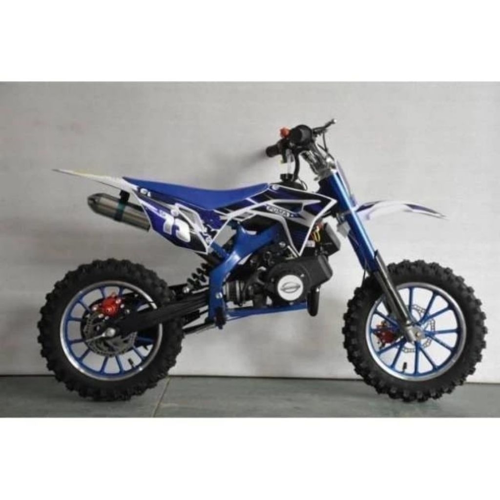 MOTOR MEDIUM TRAIL PUMA 50CC MESIN 2 TAKSTENLIS DOUBLE STATER/MGX NON STENLIS ~MOTOR CROSS ANAK