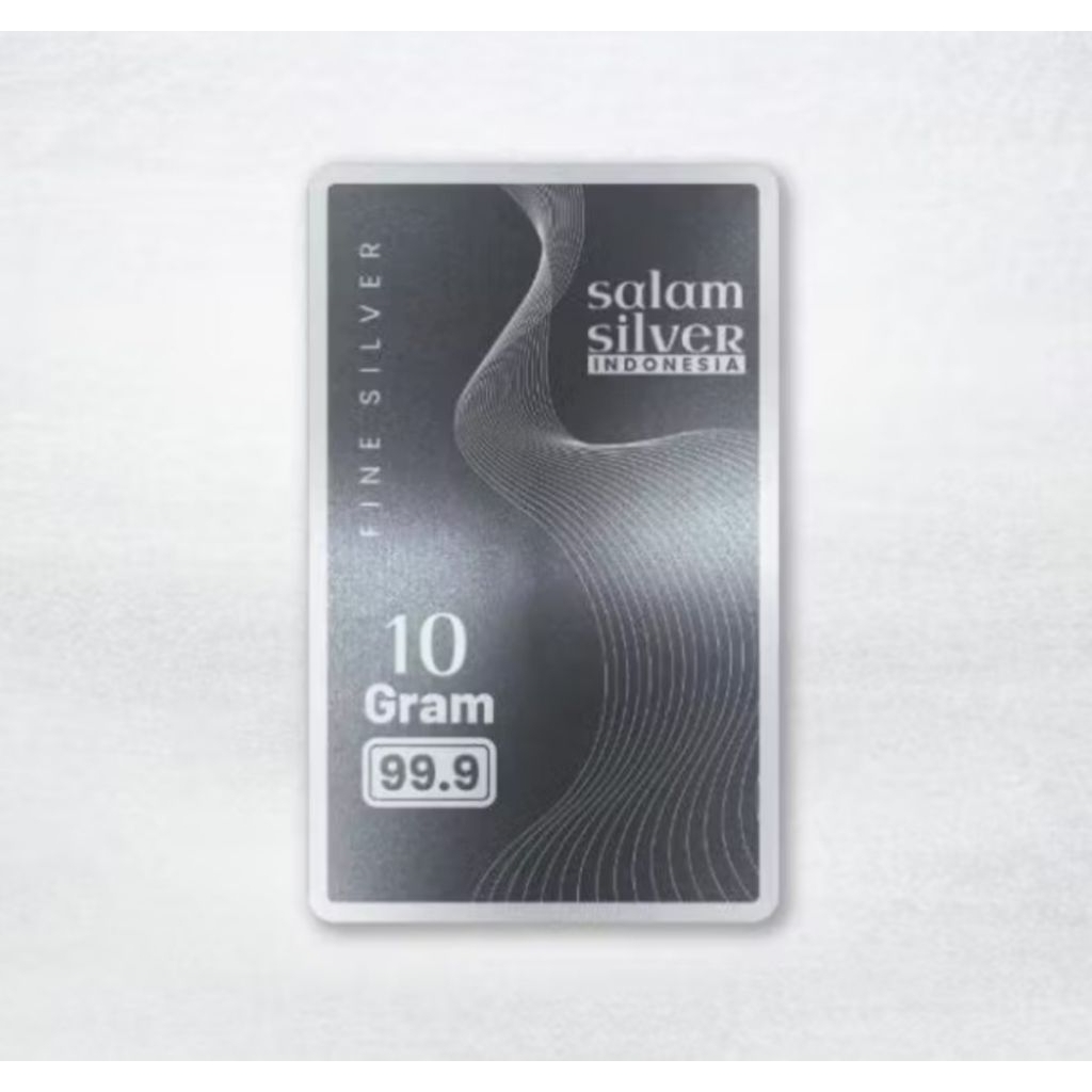 Perak murni batangan 10 gram