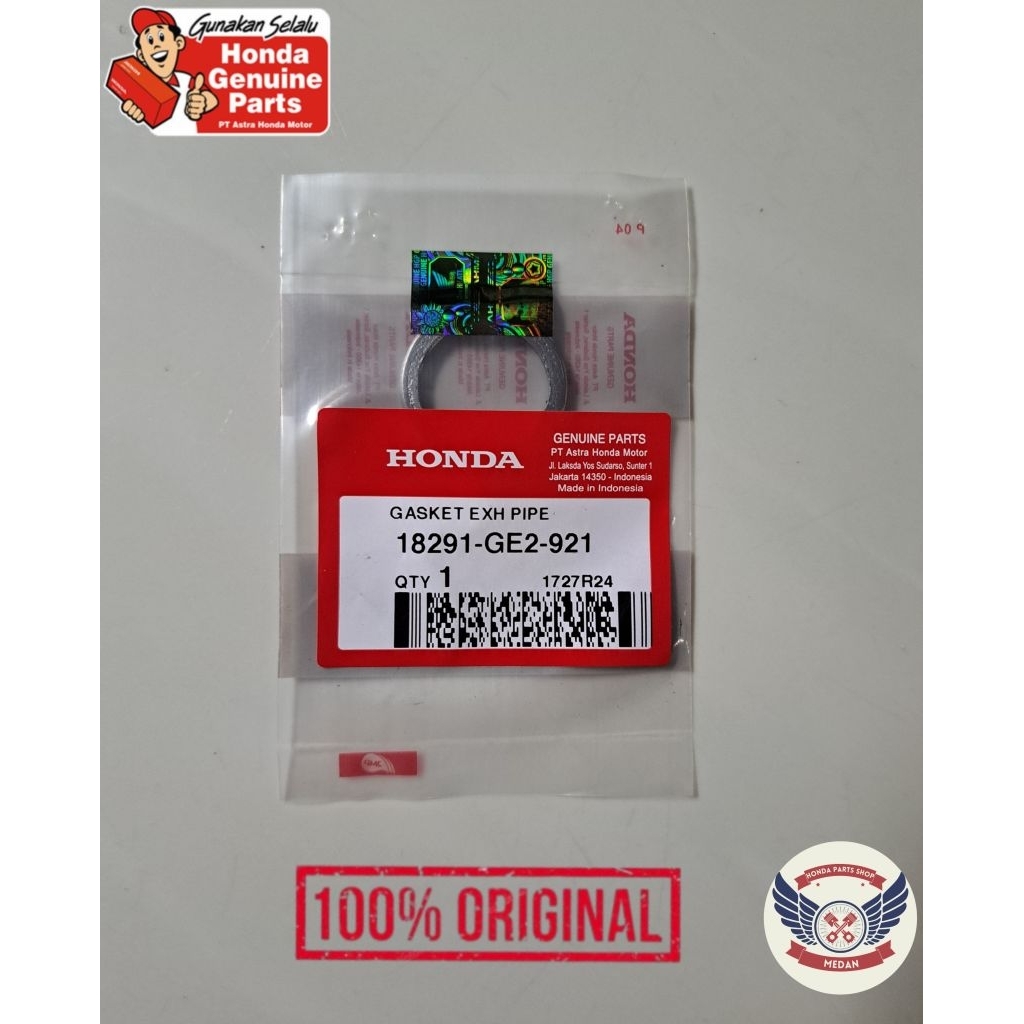 18291GE2921 Paking Knalpot Gasket Exhaust Pipe - Vario 125 150 160 eSP , Vario 125 FI Injeksi Old , 