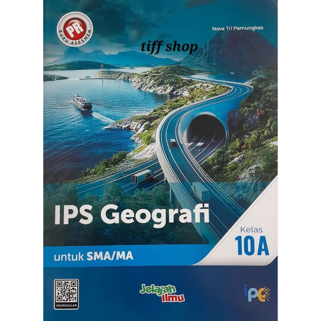 Buku LKS/PR Interaktif Geografi kelas 10a, 10 semester 1 (Kurikulum merdeka)