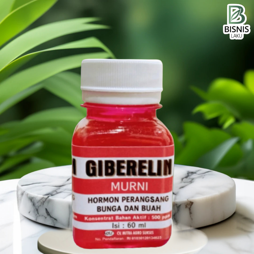 GIBERELIN 60ML PERANGSANG BUNGA DAN BUAH HORMON TANAMAN GIBERELIN