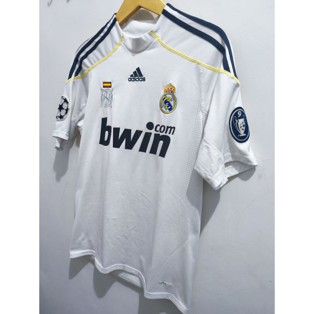 Jersey Original Real Madrid Size M Home 2009/10 Ronaldo
