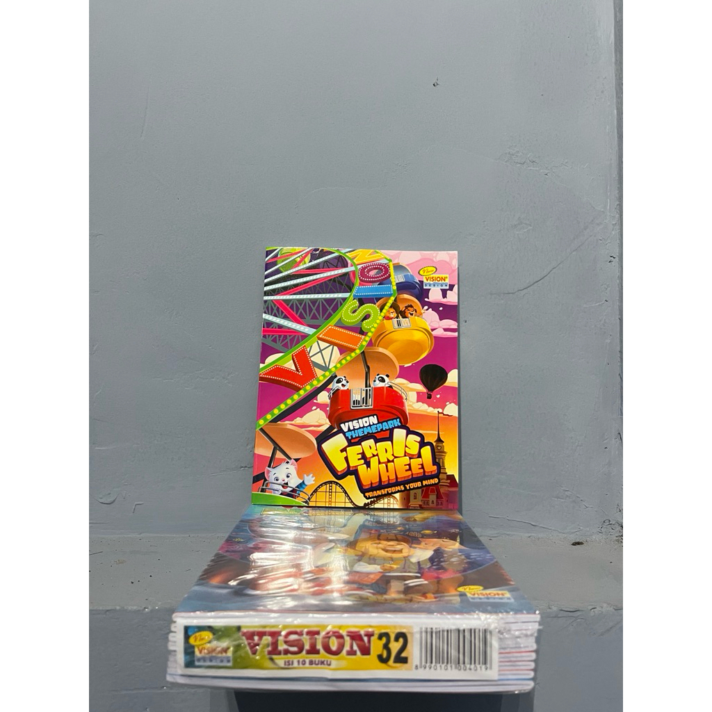 

Buku tulis vision 32 lembar 1 pak (10pcs)