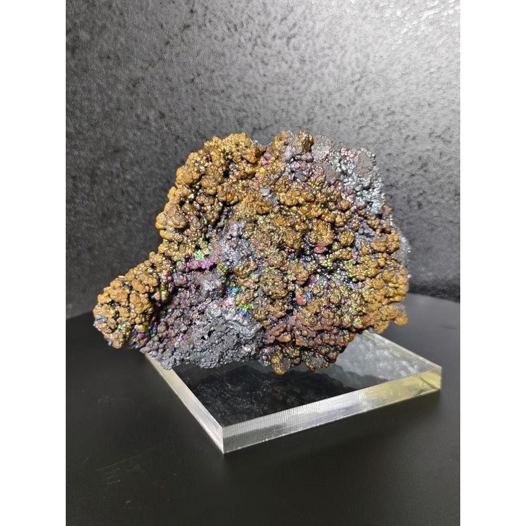 Leklai Goethite Gold Rainbow Flower Zhilin