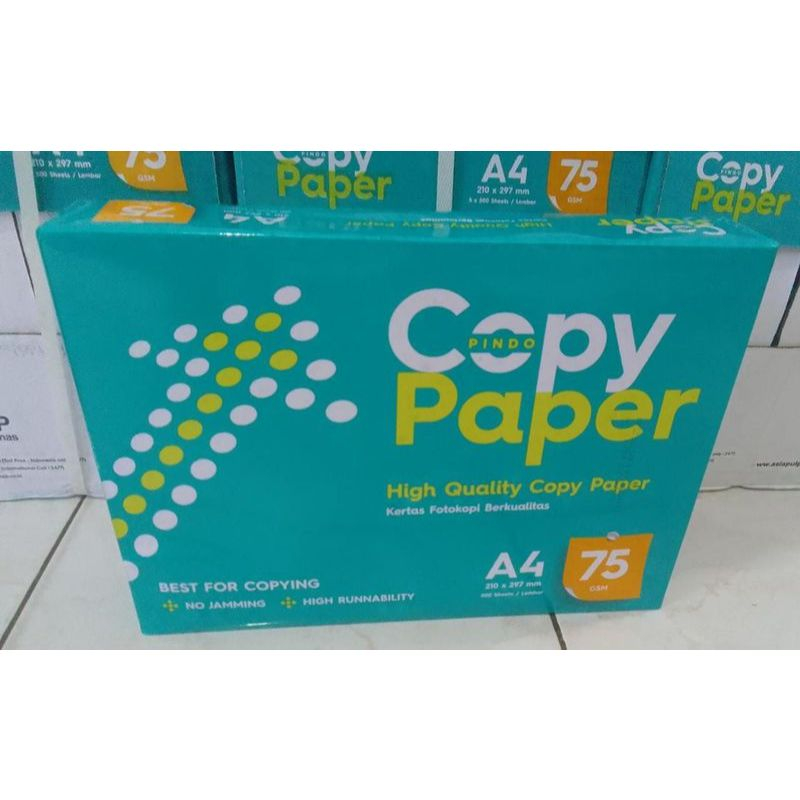 

kertas hvs A4/F4 Copy Paper isi 500 Lembar