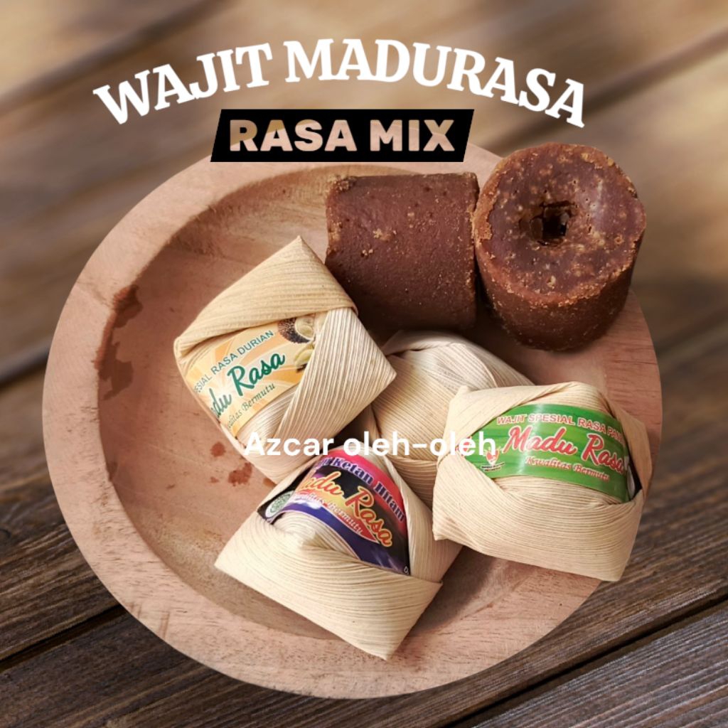 

wajit/wajik madurasa mix oleh-oleh khas cililin