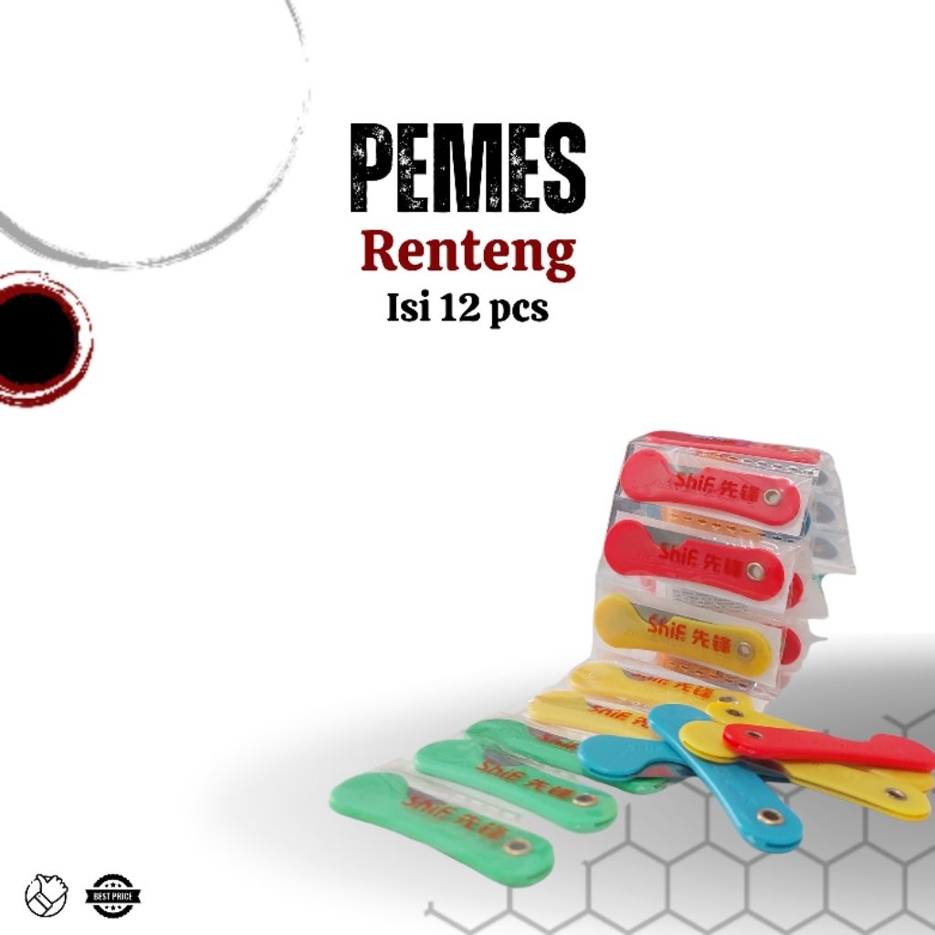 

(1 renceng= 12 pcs) Pemes - pisau lipat mini - pemes lipat