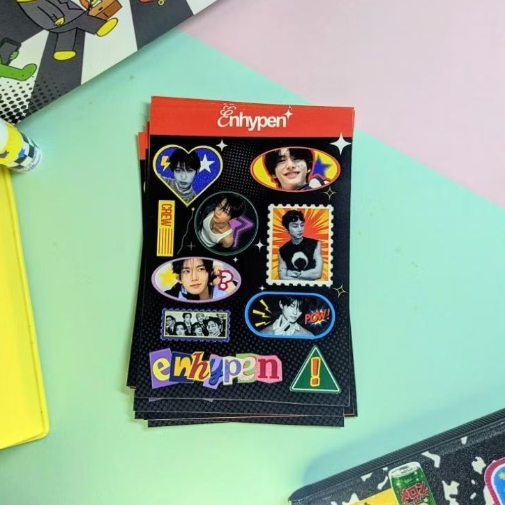 

Ehhypen Sticker Sheet