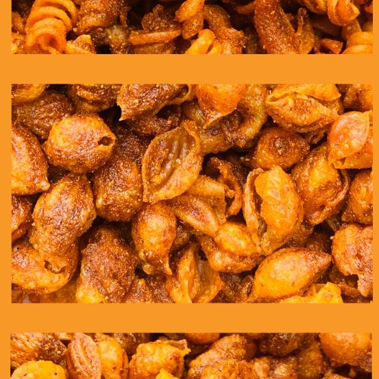 

[PAKET BUNDLING] 3 KG Makaroni Kerang dan Spiral Daun Jeruk Khas asal kota Tasikmalaya