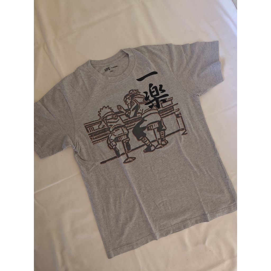 Baju Kaos Uniqlo Colab Naruto Shippuden Abu