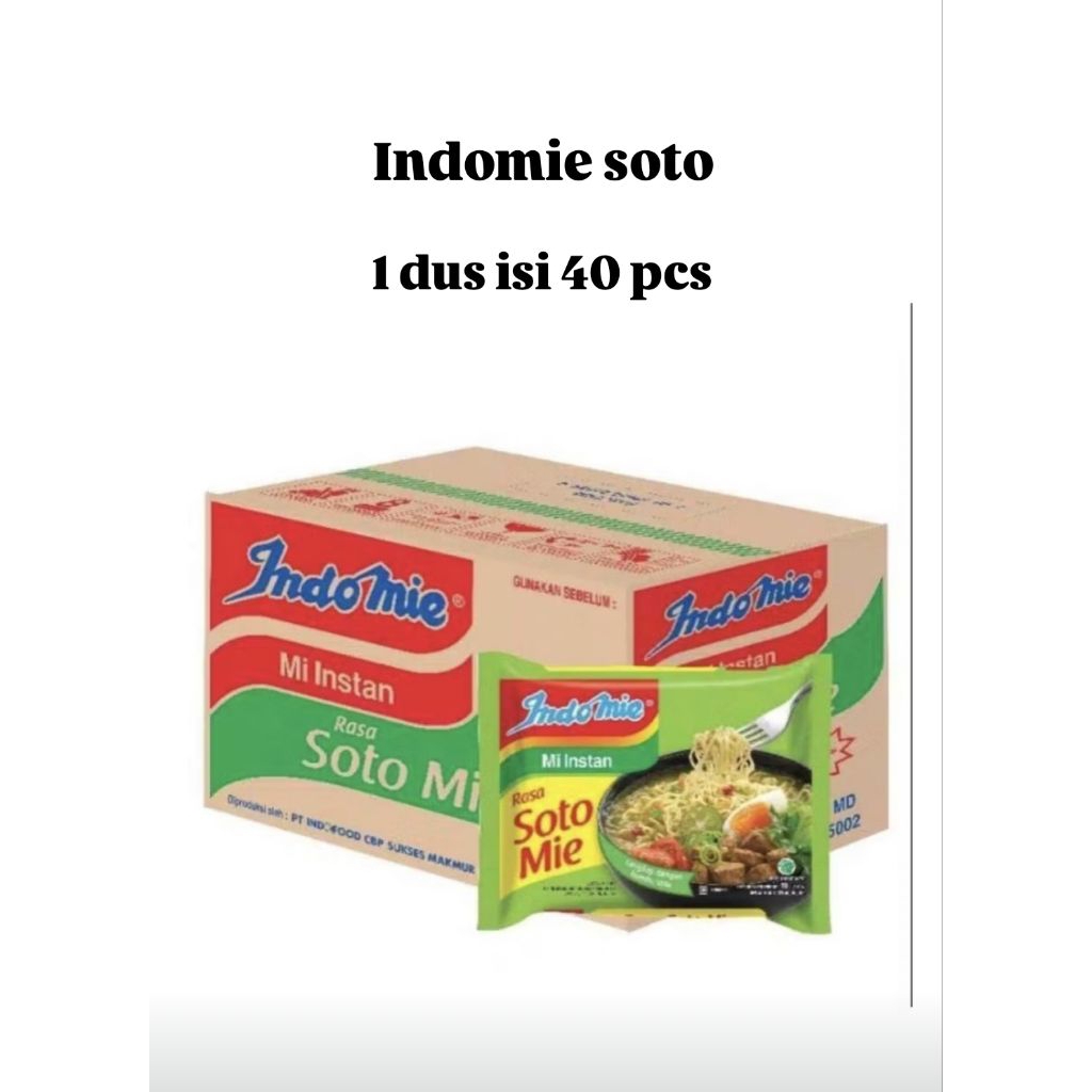 

Indomie soto
