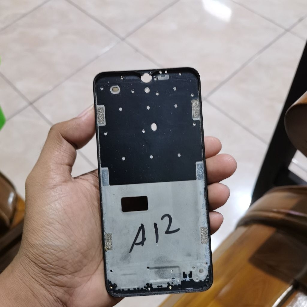 FRAME TATAKAN LCD OPPO A12 ORI COPOTAN