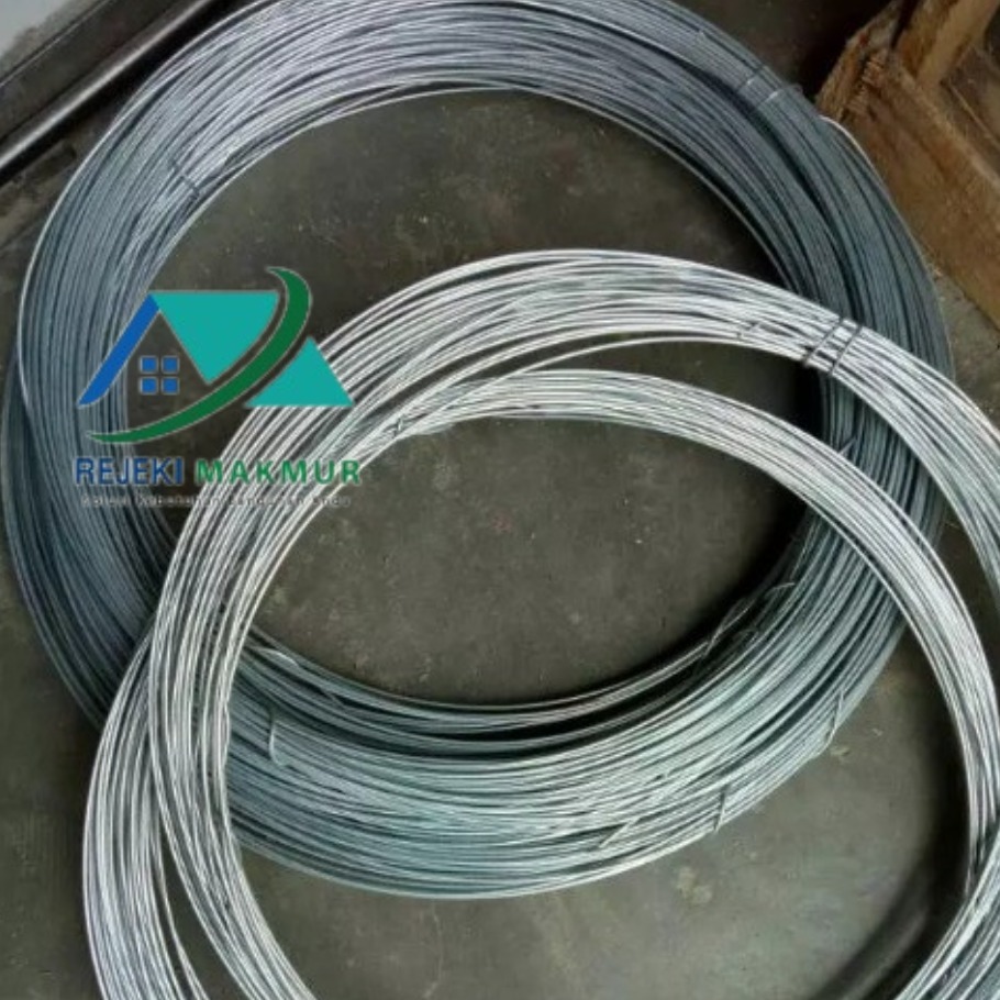 Kawat BWG 18 kawat putih 1.2 mm kawat galvanis 1 kg