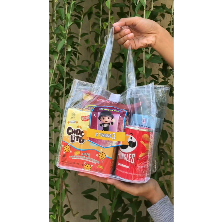 

Tas Goodie Bag Souvenir Mika Transparan tas miuka tipis
