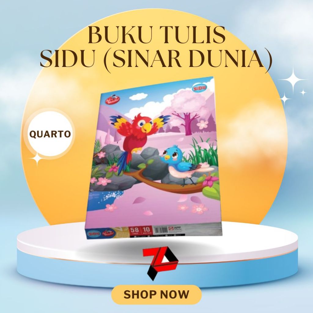 

Buku Tulis Sidu / Sinar Dunia Per PACK