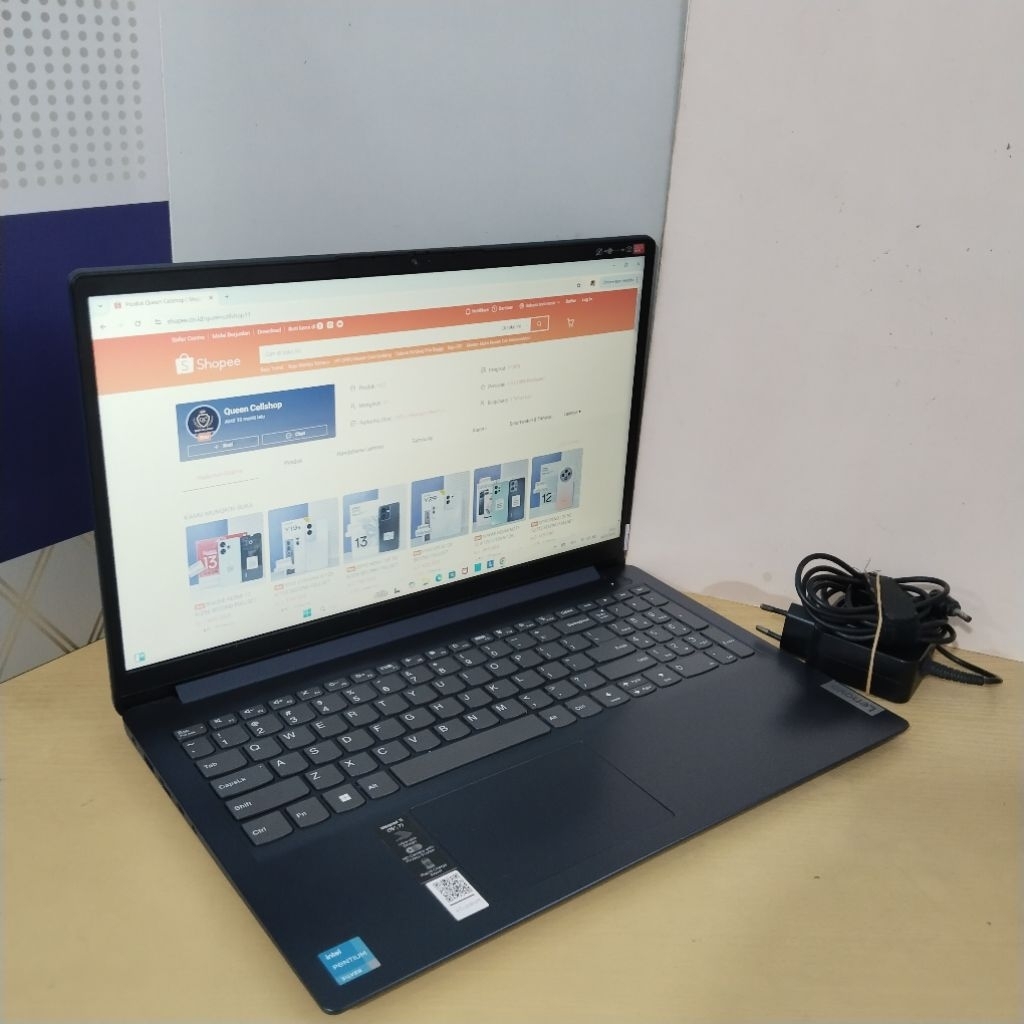 LAPTOP LENOVO IDEAPAD 1i 82LX PENTIUM SILVER N6000 8GB SSD 128GB 15INCH SECOND