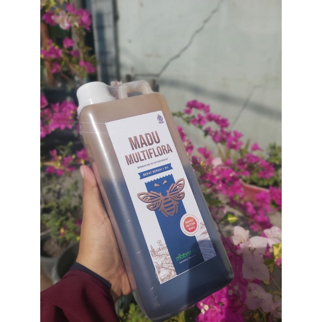 

[1 kg] Madu Multi Flora Mabruuk Multiflora 1 kg