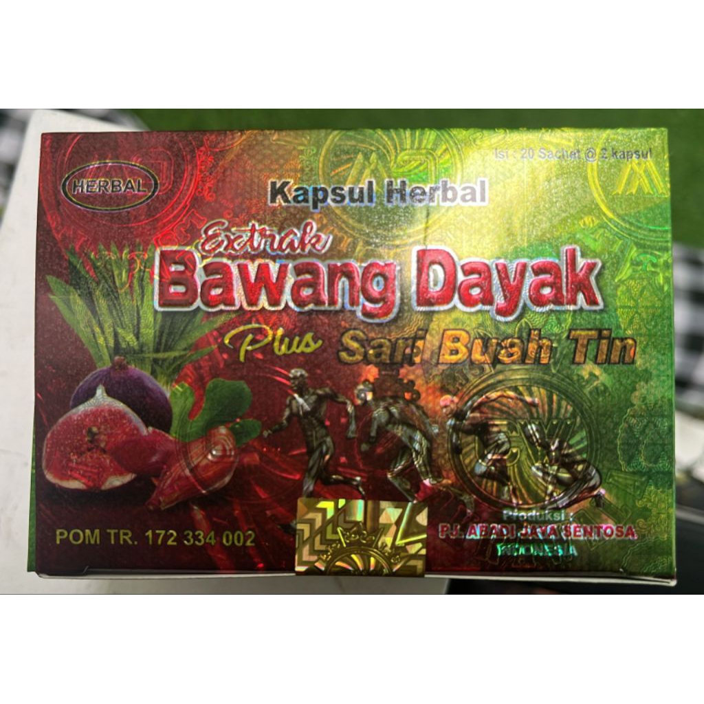 kapsul bawang dayak original