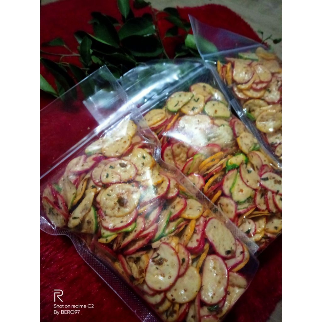 

sebring seblak kering keruk bawang /seblak kering kerupuk warna warni