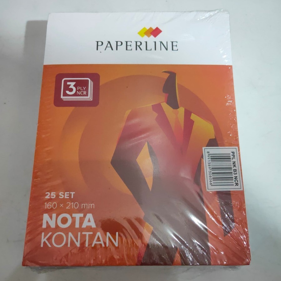 

Paperline Nota Kontan 3 Ply Besar B3 Isi 25 Lembar
