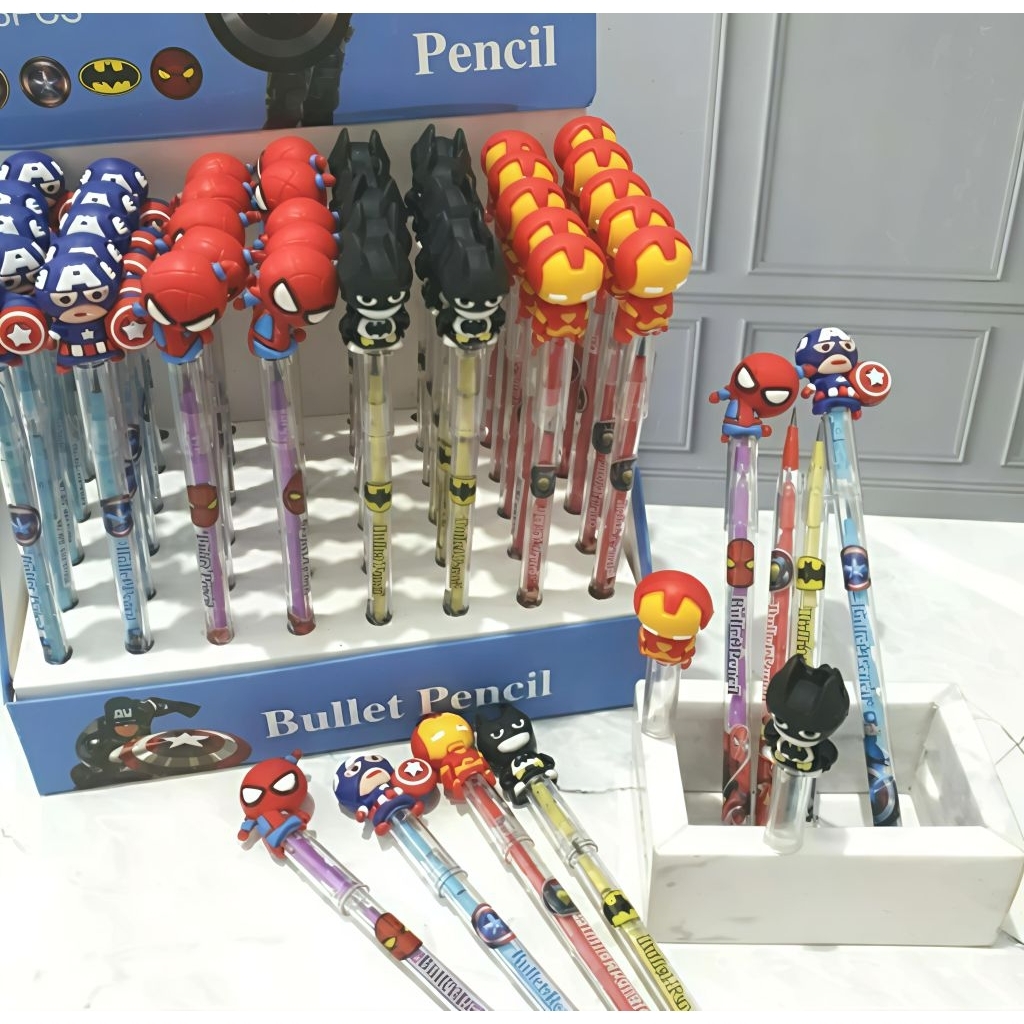 

datang Pensil Anak Karakter - Pensil Sambung Avengers