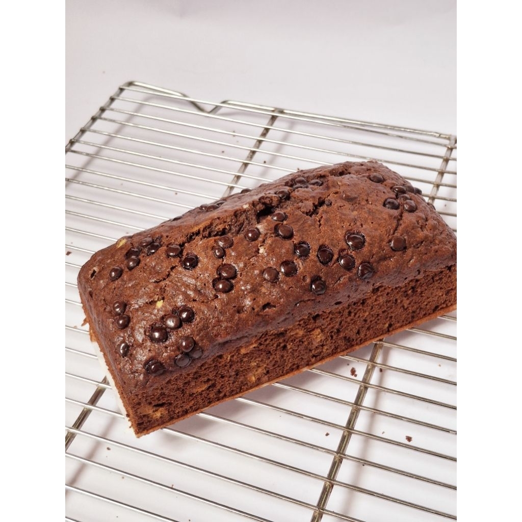 

Banana Bread Moist Wangi Size 20×10 Cm Roti Pisang Panggang