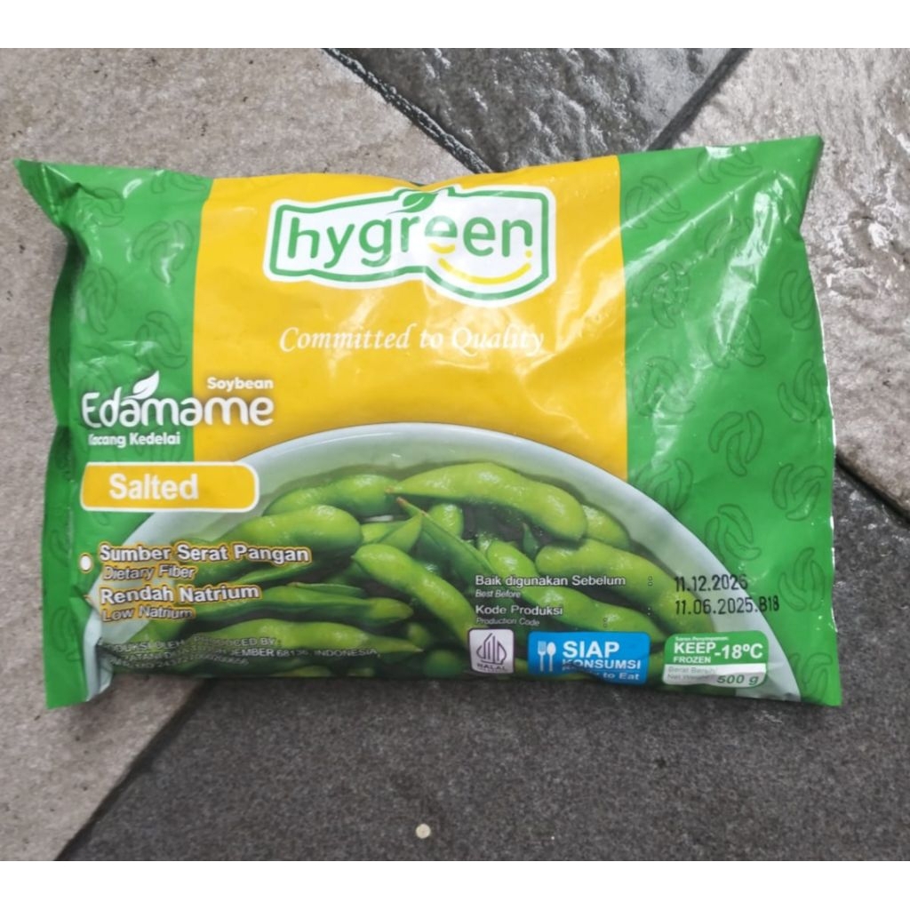 

Edamame Salted 500gr