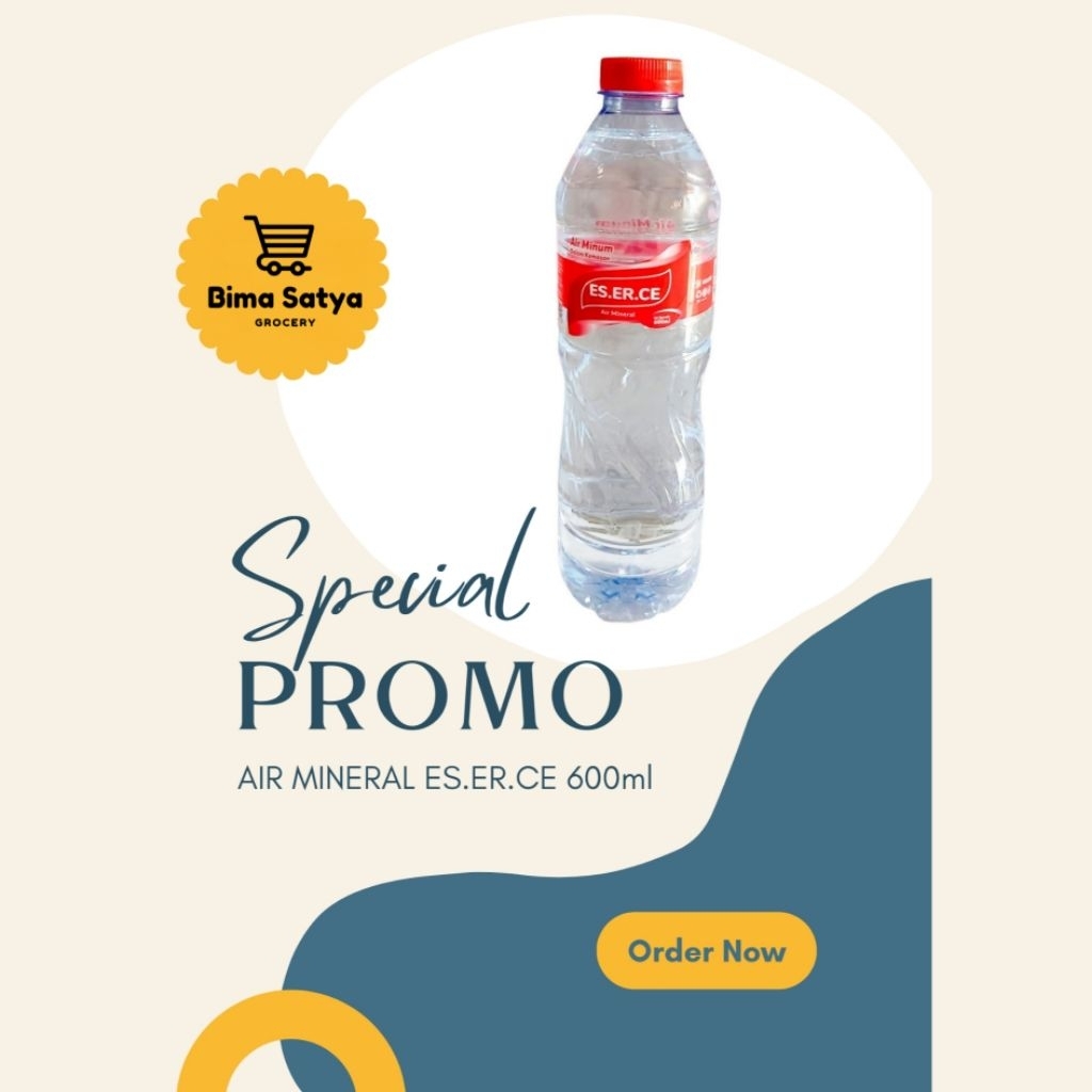 

Air Mineral ES.ER.CE 600ml / Air Minum Kemasan / Air Minum Botol / Air Mineral