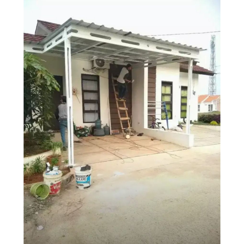 kanopi minimalis modern