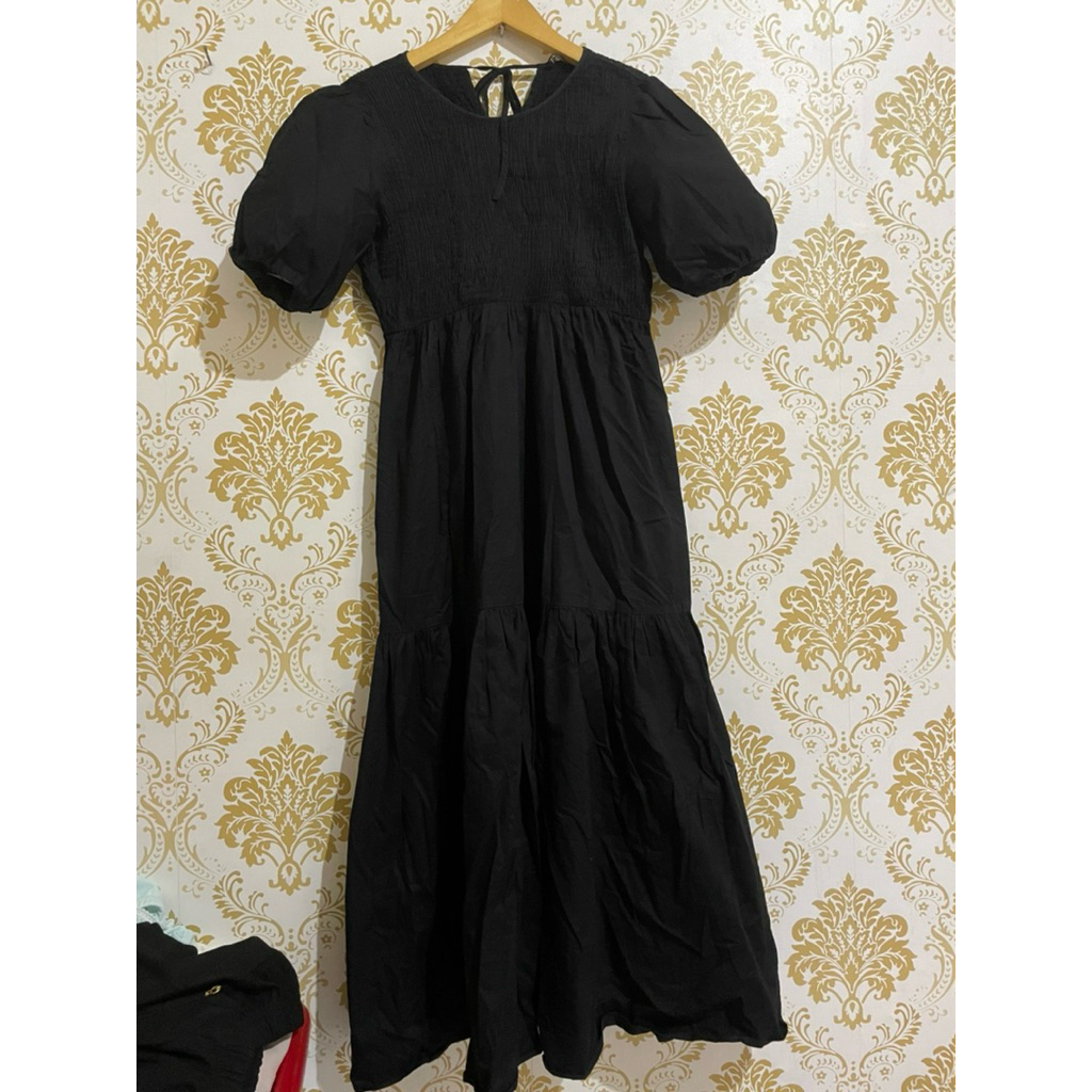 Zara Dress smoke poplin (PL)
