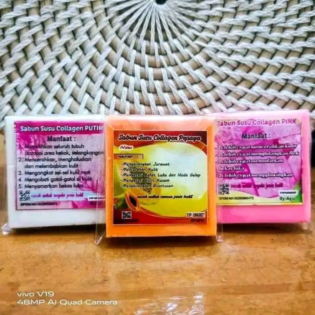 Sabun collagen virall sabun susu collagen