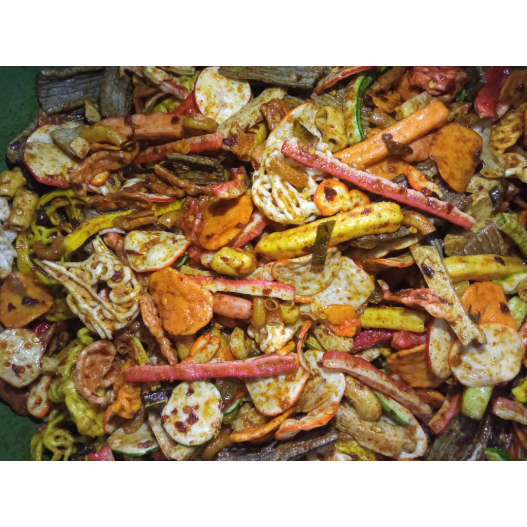 

Seblak Kering Mix cikruh pedas