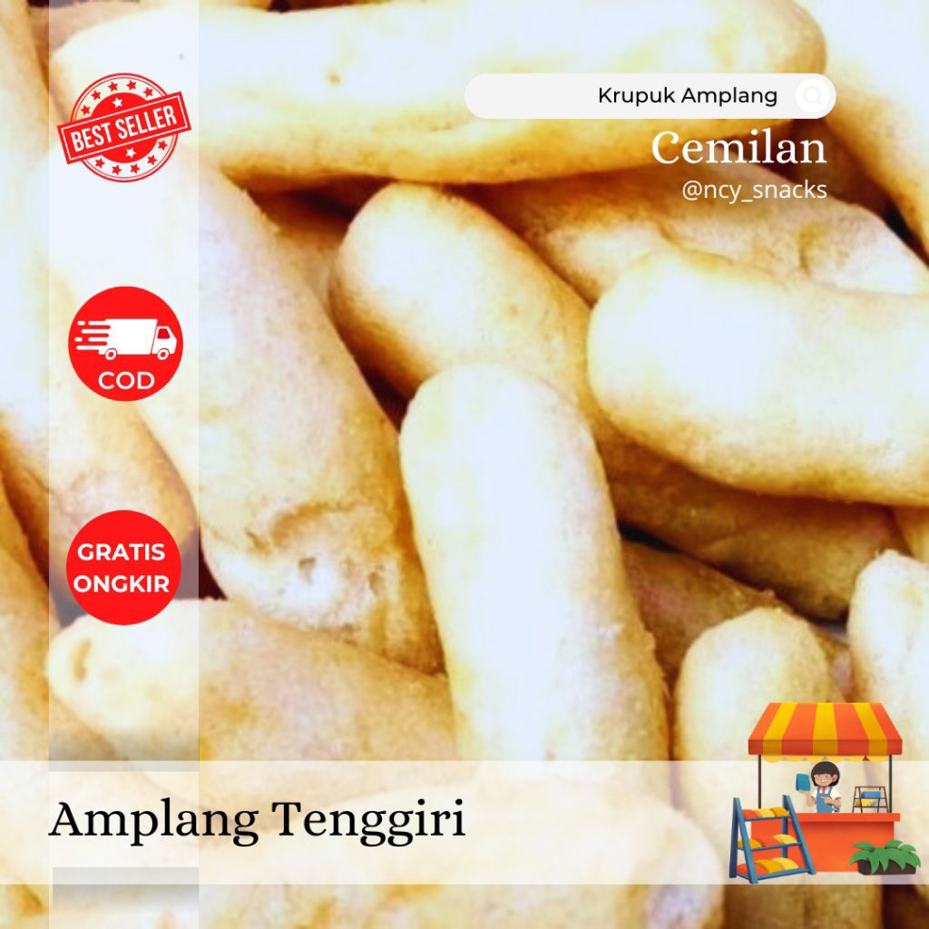 

AMPLANG TENGGIRI 1KG | CEMILAN MURAH MAKASSAR