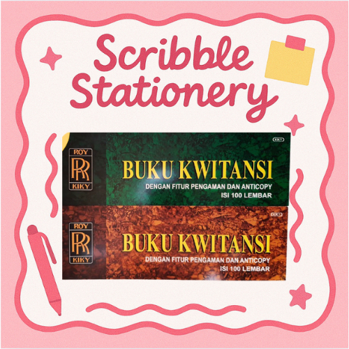

Buku Kwitansi Kiky 100 Lembar