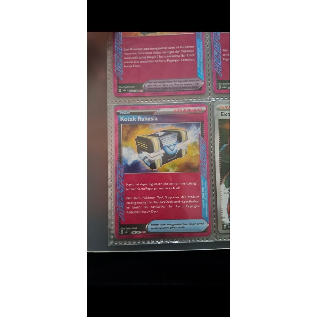 Kotak Rahasia Pokemon Trainer ACE Spec 146/167