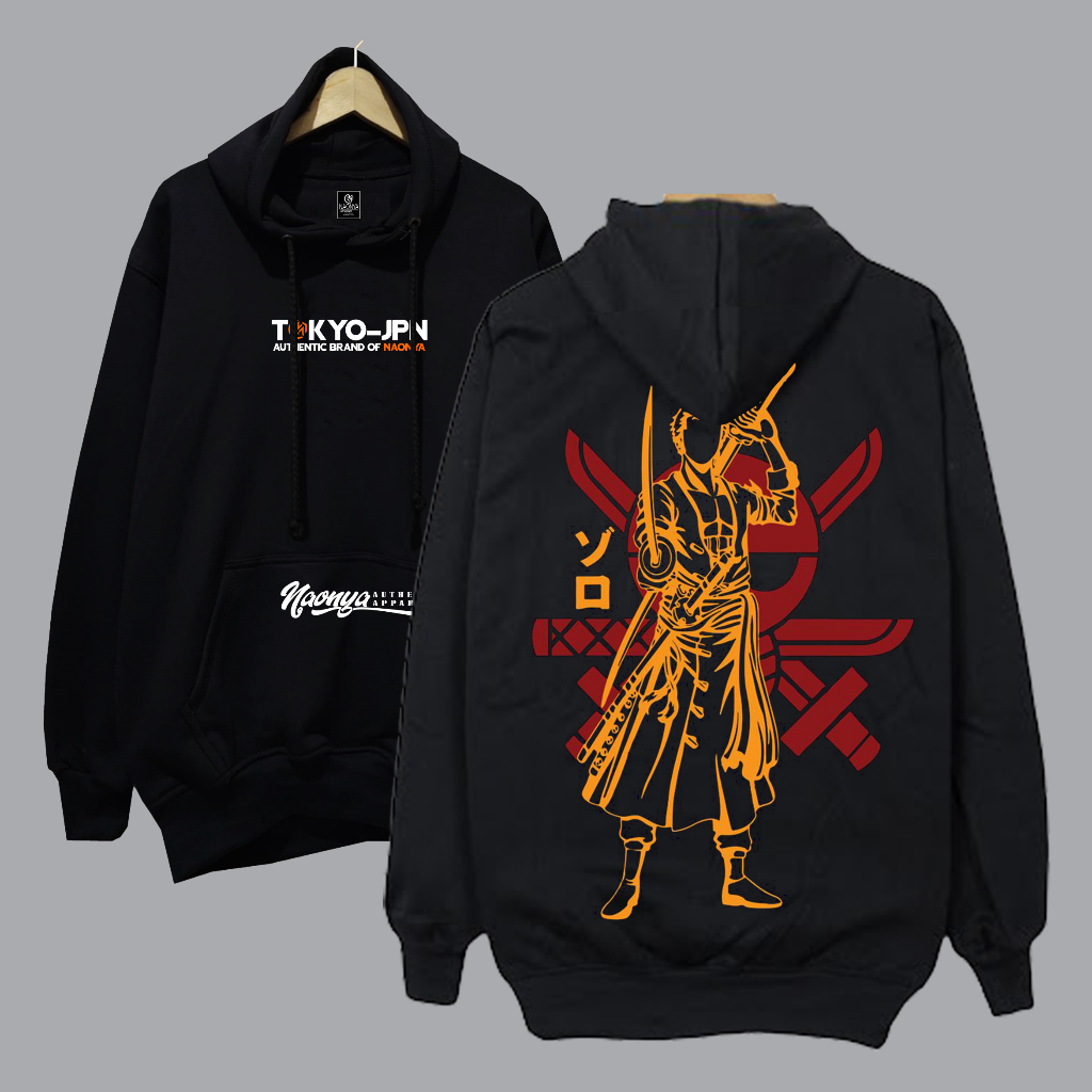 hoodie pria keren hak segala yang diisap langit tokyo-jpn authentic brand of naonya golden zorro