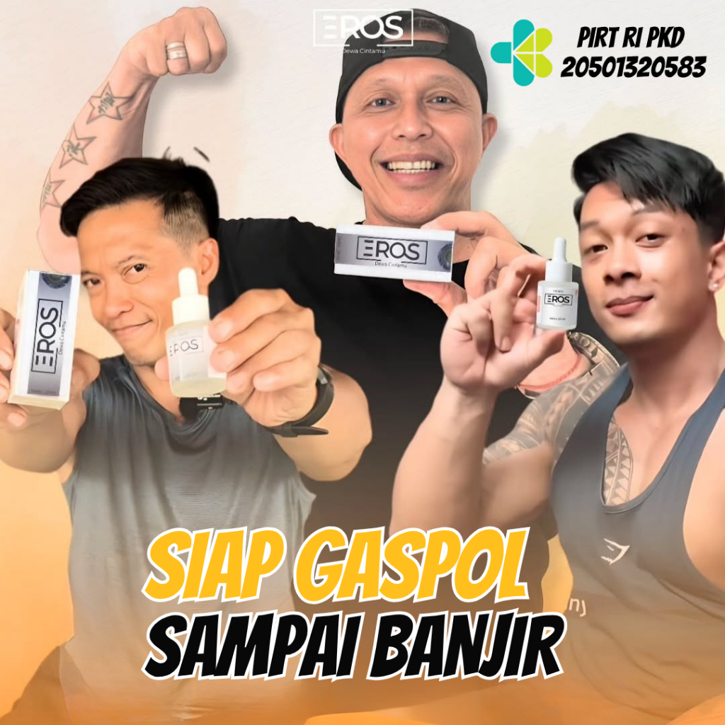 Eros Original - Eros Tetes Pria Perkasa | Eros Eremax Dengan Harum Parfum