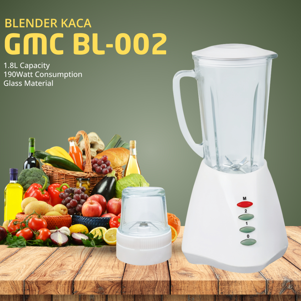 BLENDER GMC 002 / Blender KACA GMC BL-003 Food Grade 1.8L