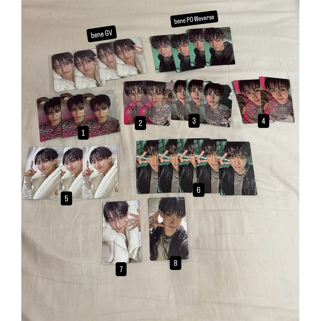 [DOKYEOM DK] SEVENTEEN HAPPY BURSTDAY PHOTOCARD PC ALBUM BENE WEVERSE BENE GV