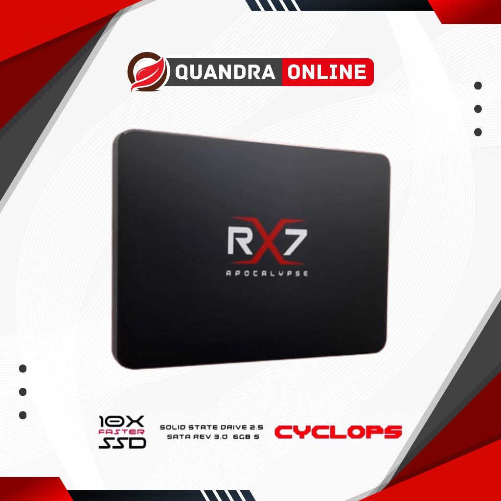 SSD RX7 APOCALYPSE 128GB 256GB 512GB 1TB SATA III 6.0GB/s