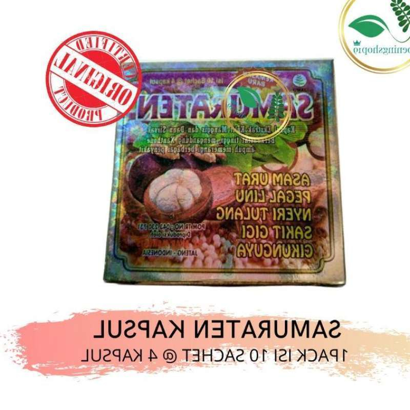 

Simuraten 40 Kapsul - Jamu Tolak Asam Urat dan Pegal Linu [Putro Kinasih BPOM]