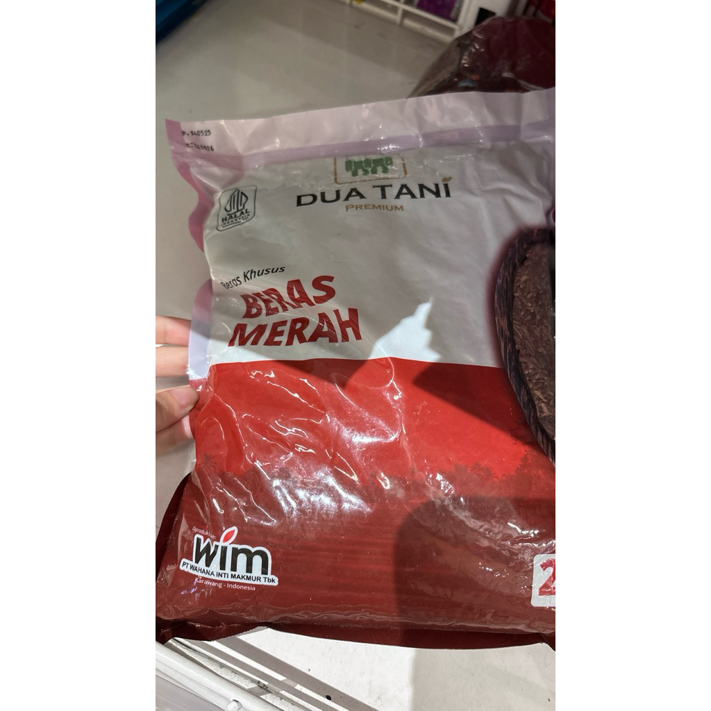 

beras merah 2 tani premium 2kg