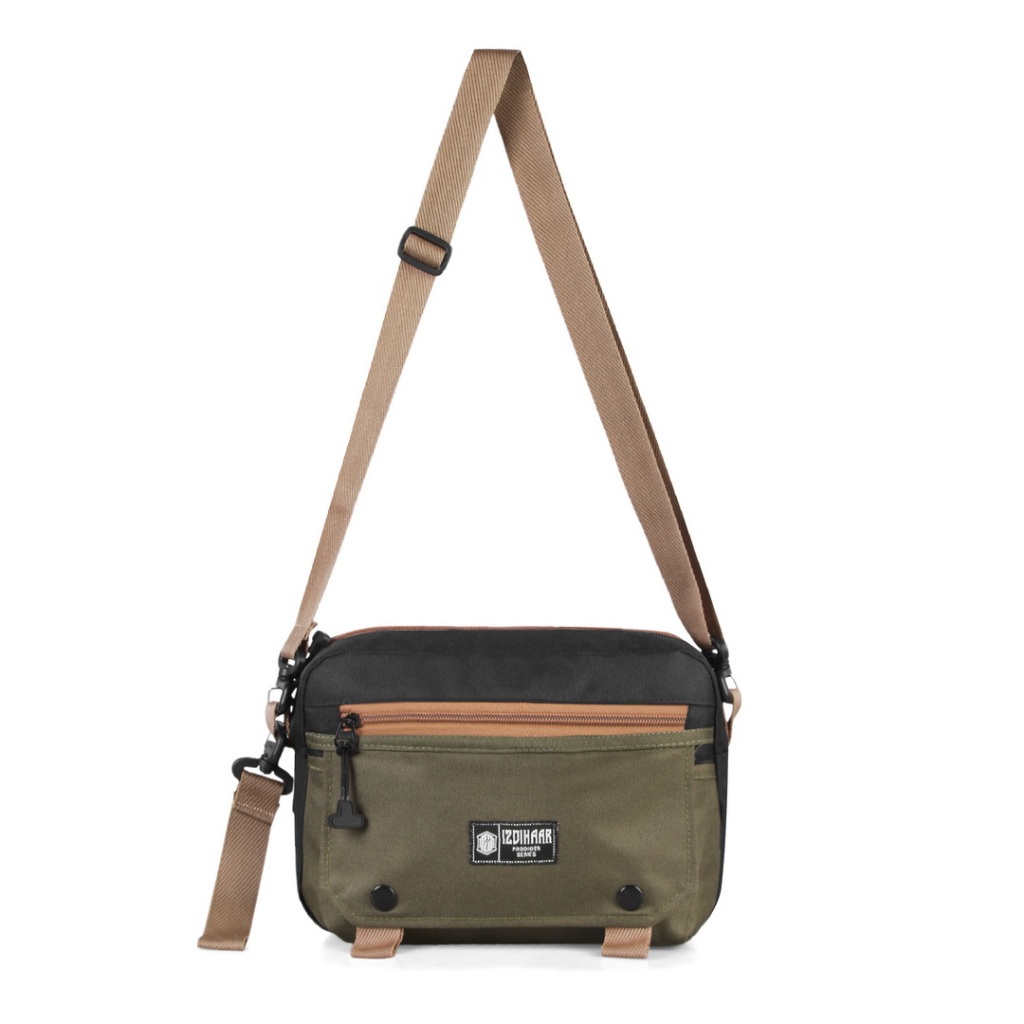 Izpro*  Zeri Tas Selempang Unisex Pria Wanita Bahan Condura Terbaru