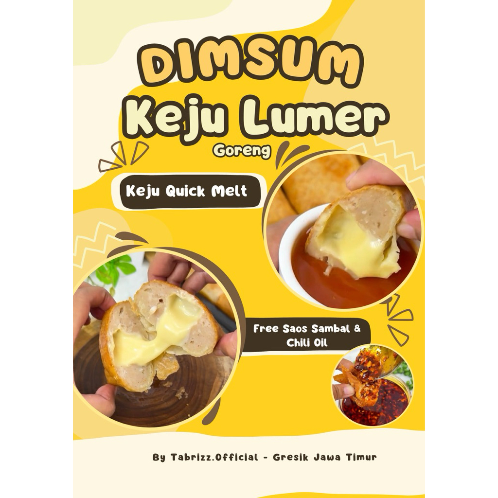 

READY TIDAK PO Dimsum Keju Lumer Viral Kotak Gendut | Dimsum Keju Muncrat | Dimsum Goreng Viral | Dimsum Isi keju
