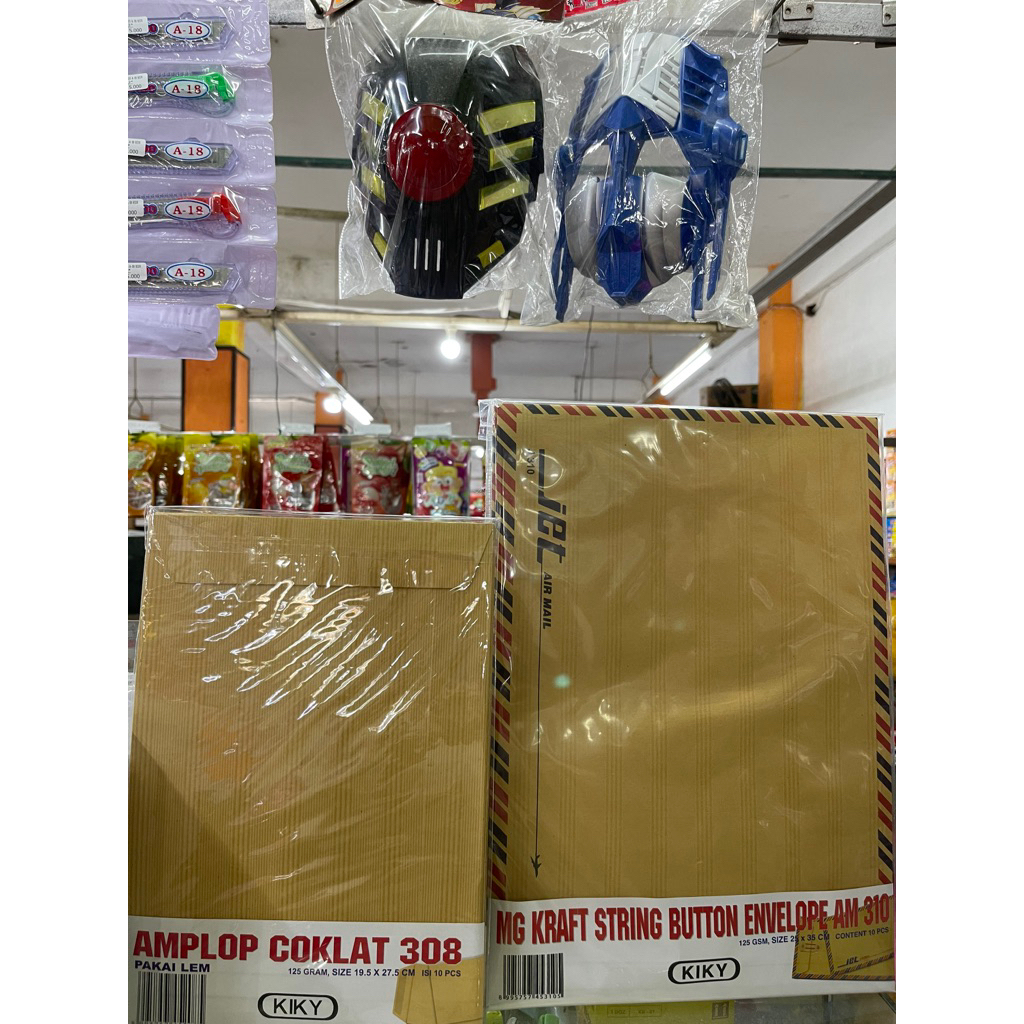 

amplop coklat 308 isi 10 - amplop cokelat - amplop cokelat 310 isi 10