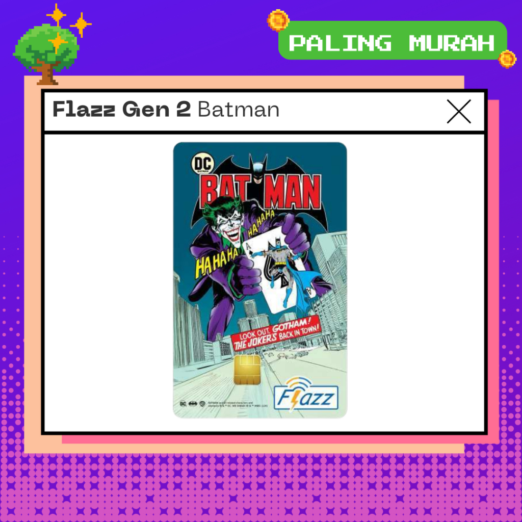 BATMAN Flazz BCA Gen 2 Original Standar Gen2 NFC