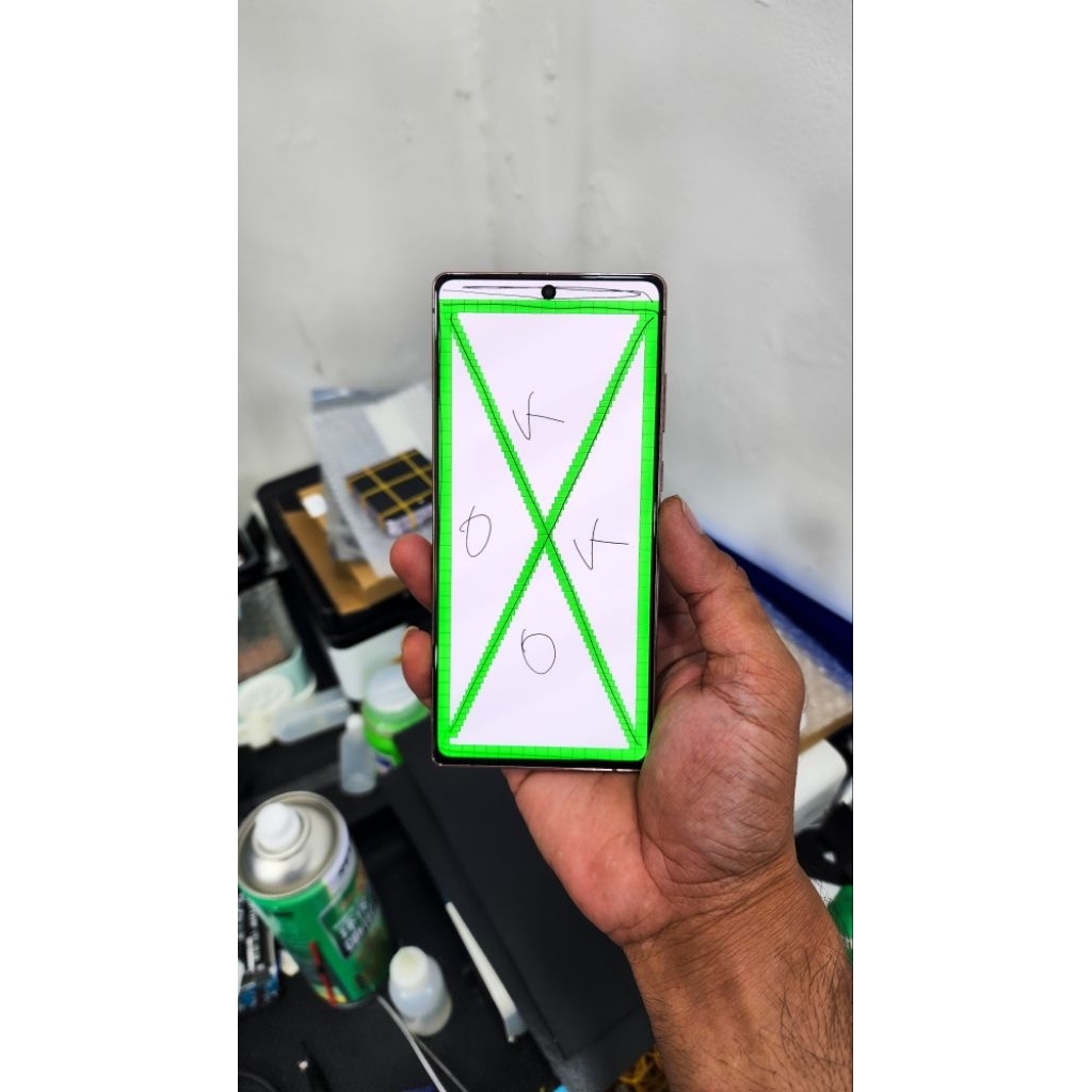 layar lcd copotan samsung note 20 100% original produk